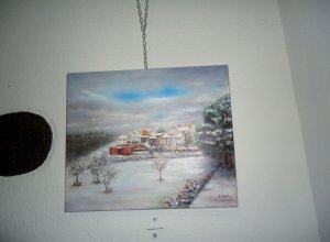 Exposición de pintura en Monsagro.