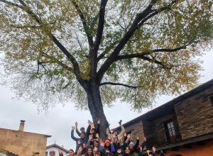 Fin de semana ecológico de la USAL en Monsagro.